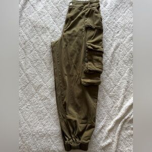 Rue 21+ Olive Cargo Jogger Pants
